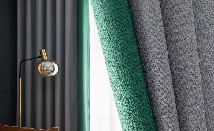 Plain Stitching Curtain Fabric